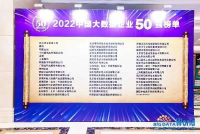 浪潮卓数连续四年上榜“中国大数据企业50强”
